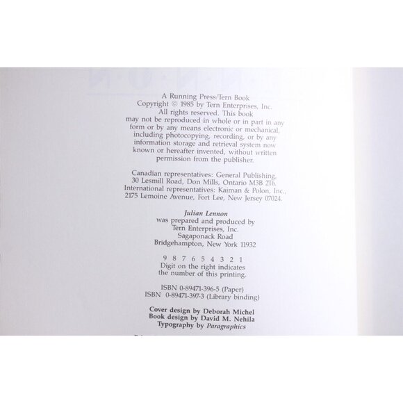 Julian Lennon by Flesch, Yolande Paperback / softback Book Running Press - Picture 6 of 12